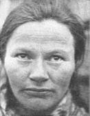 Норвежская женщина из народа лопарей