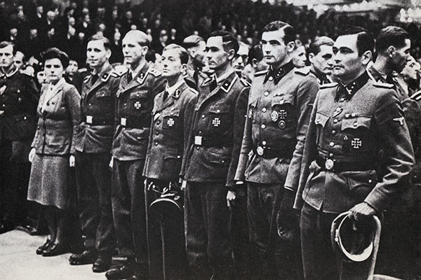 Die SS-Männer vom Kommando Skorzeny