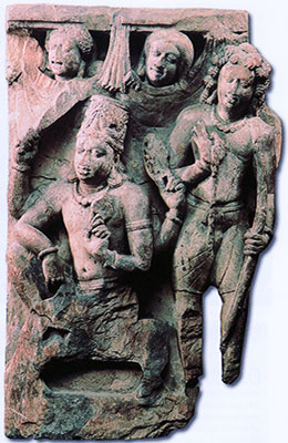 Krishna und Arjuna